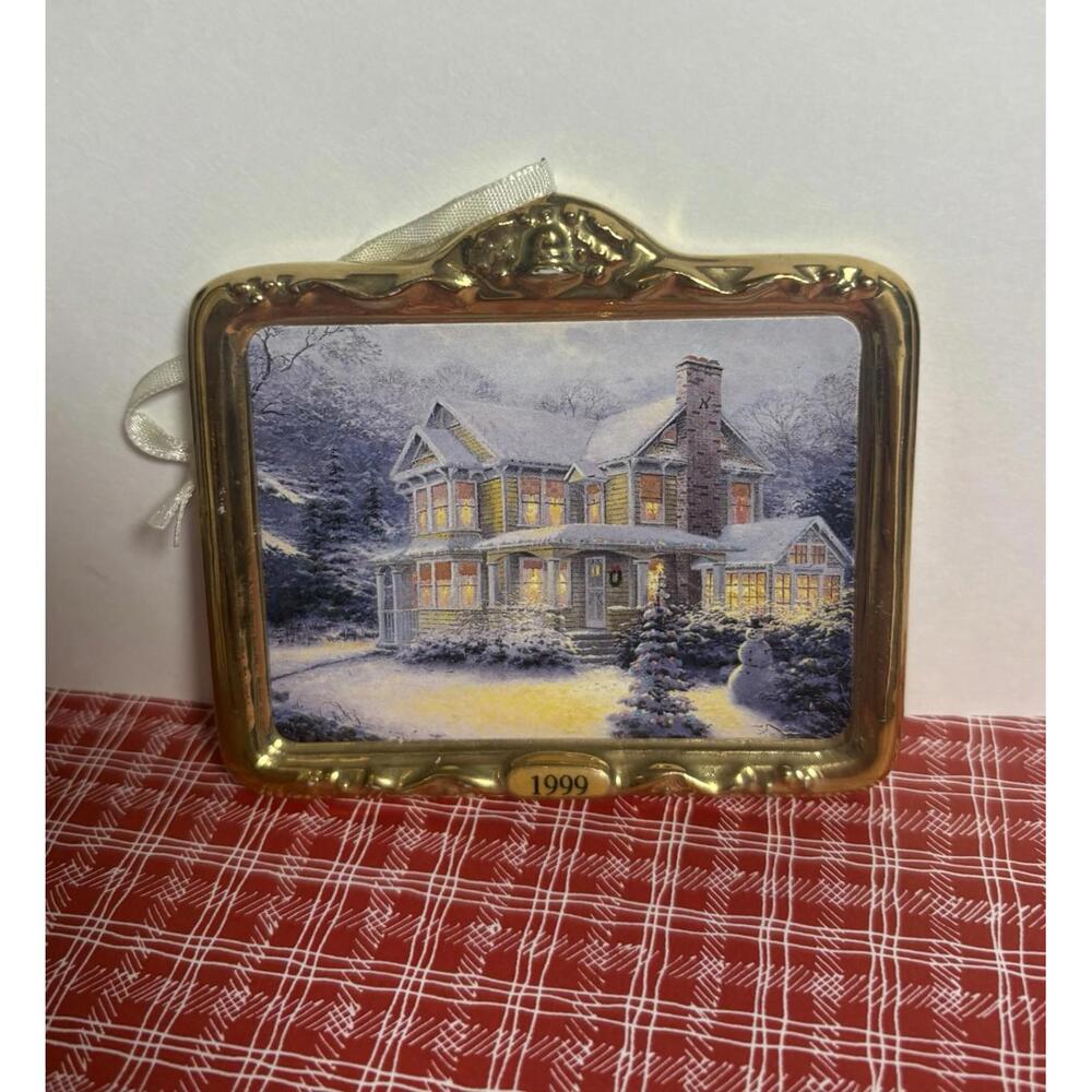 1999 Hallmark Keepsake‎ Ornament – Victorian Christmas III – Thomas Kinkade